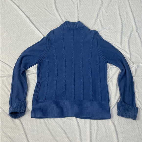 PENDLETON Full Zip Chunky Knit Cardigan Sweater Women's LARGE - Picture 7 of 12